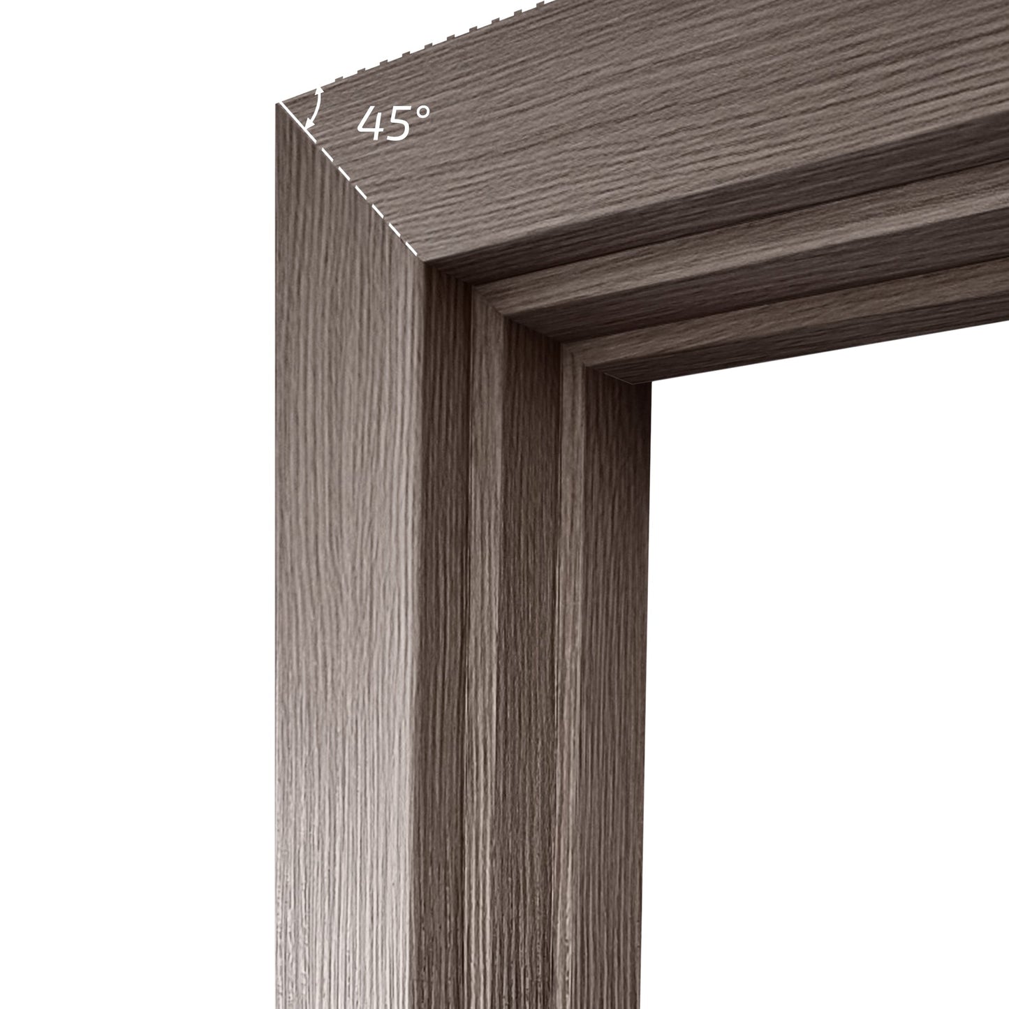 European Adjustable Door Frame XTM - 08 - Simple for 2" x 4" wall