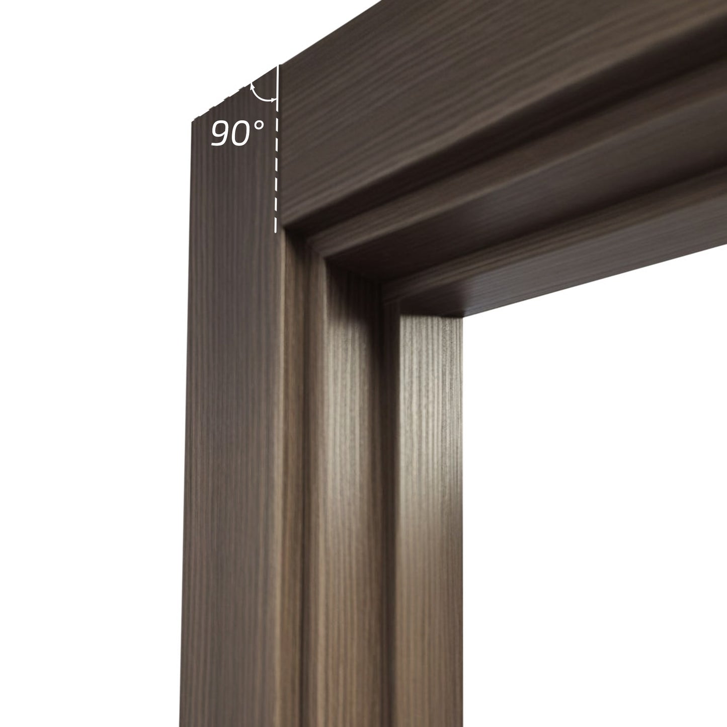 European Adjustable Door Frame XTM - 08 - Simple for 2" x 4" wall