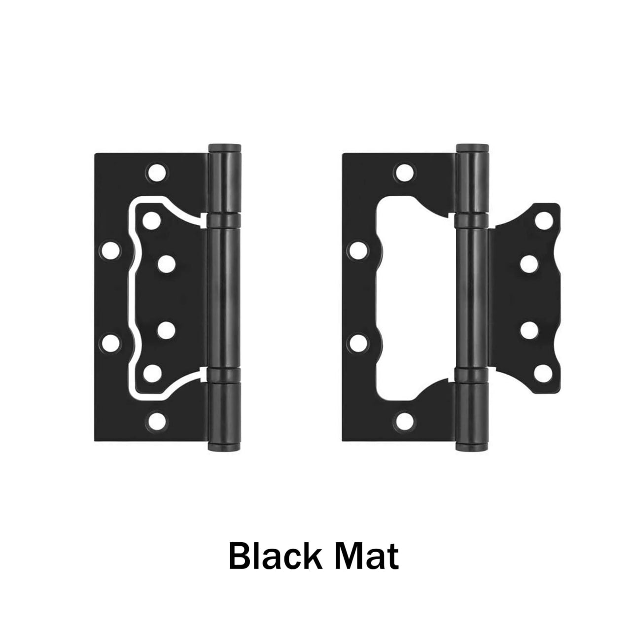Door hinge "Butterfly" Black Mat