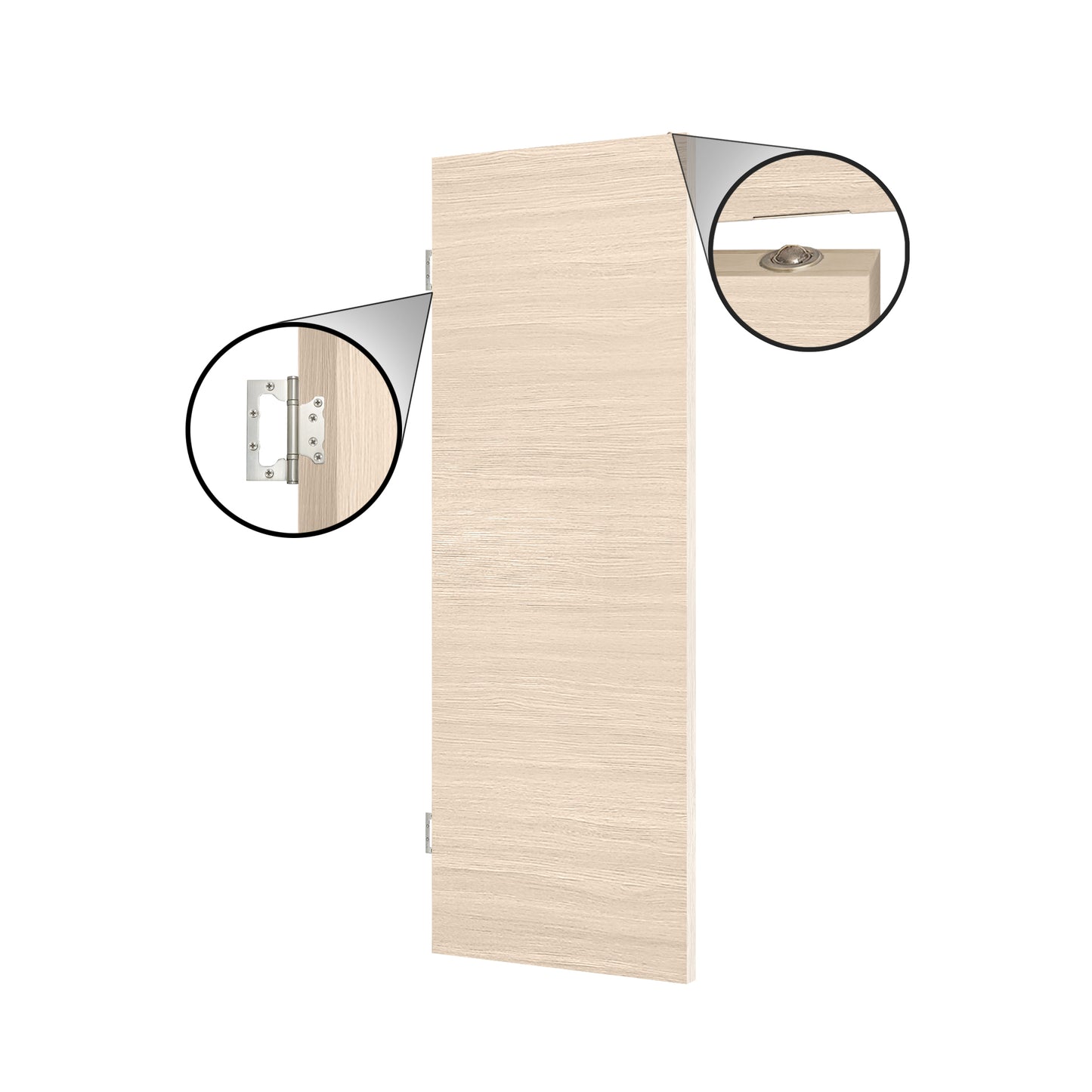 Porte battante intérieure London SWLO-05S | Ensemble complet configurable