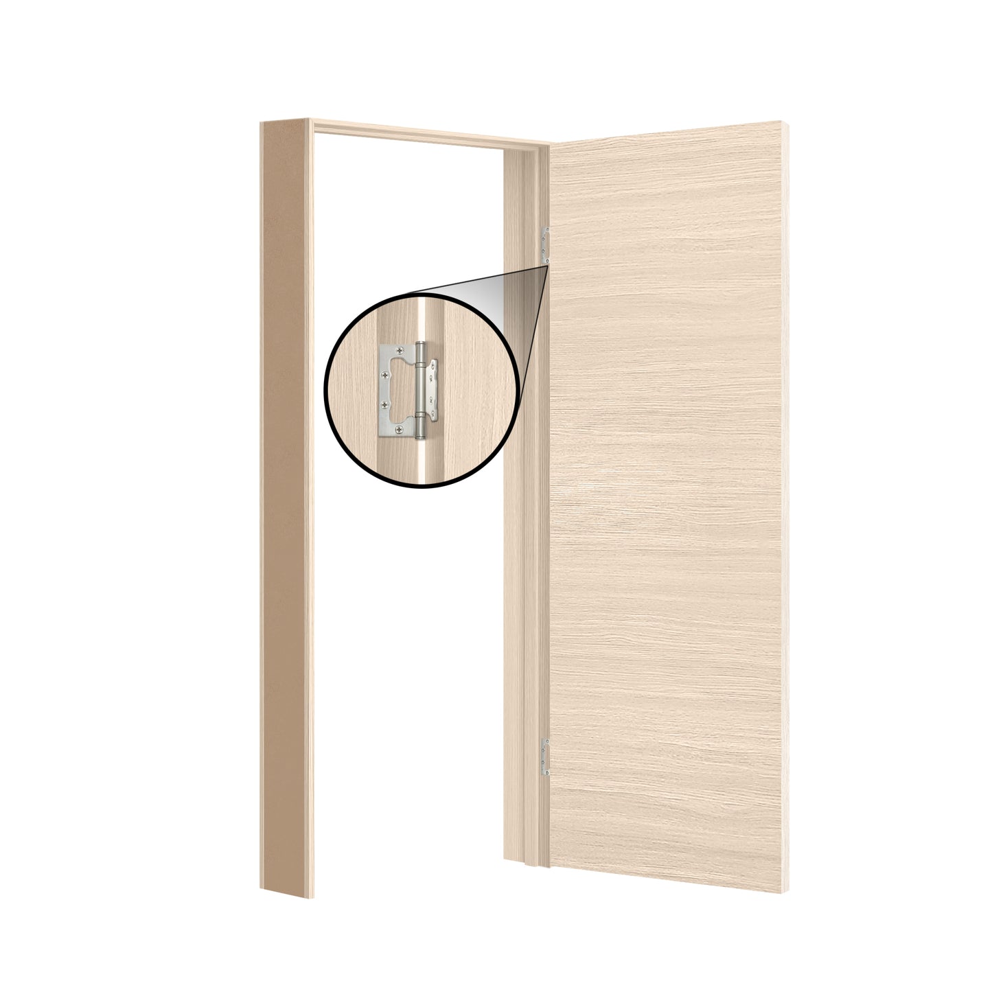 Porte battante intérieure London SWLO-05S | Ensemble complet configurable