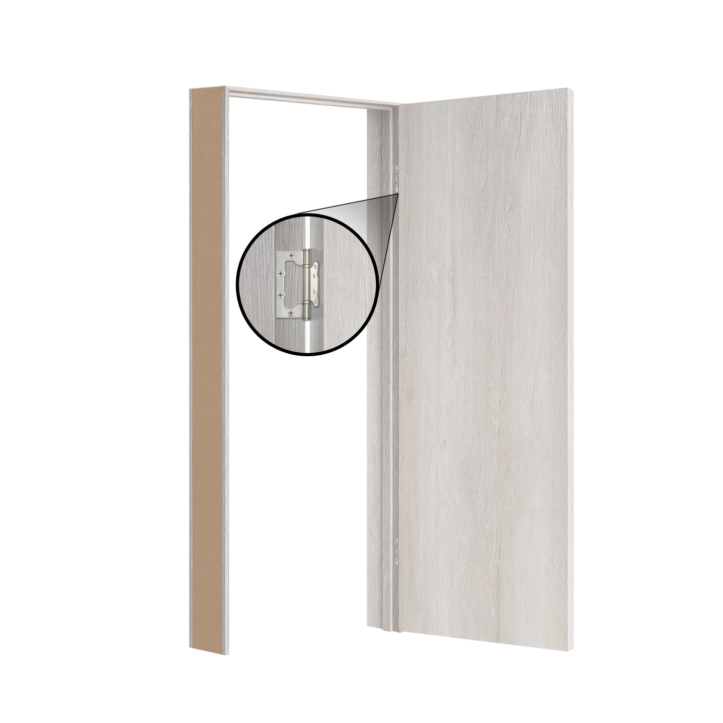 Porte battante intérieure London SWLO-03S | Ensemble complet configurable