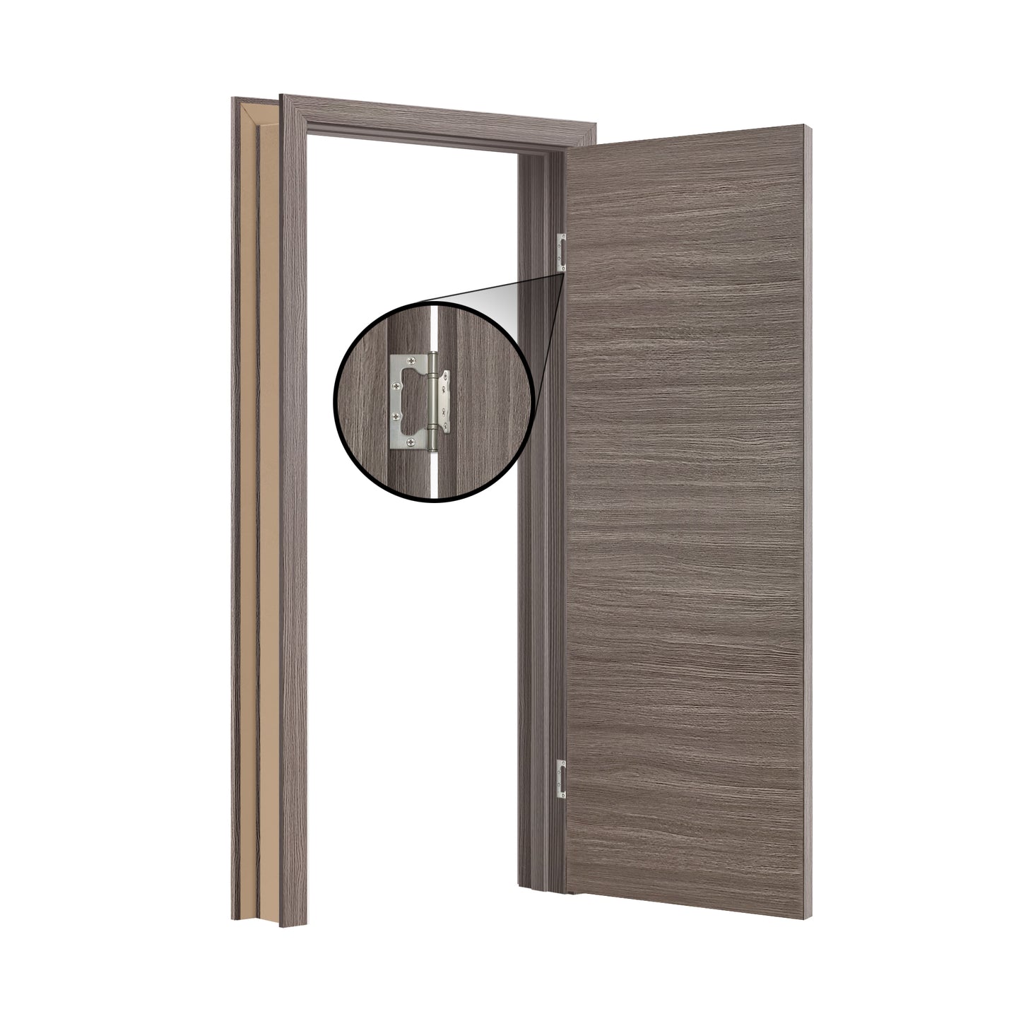 Porte battante intérieure London SWLO-08S | Ensemble complet configurable
