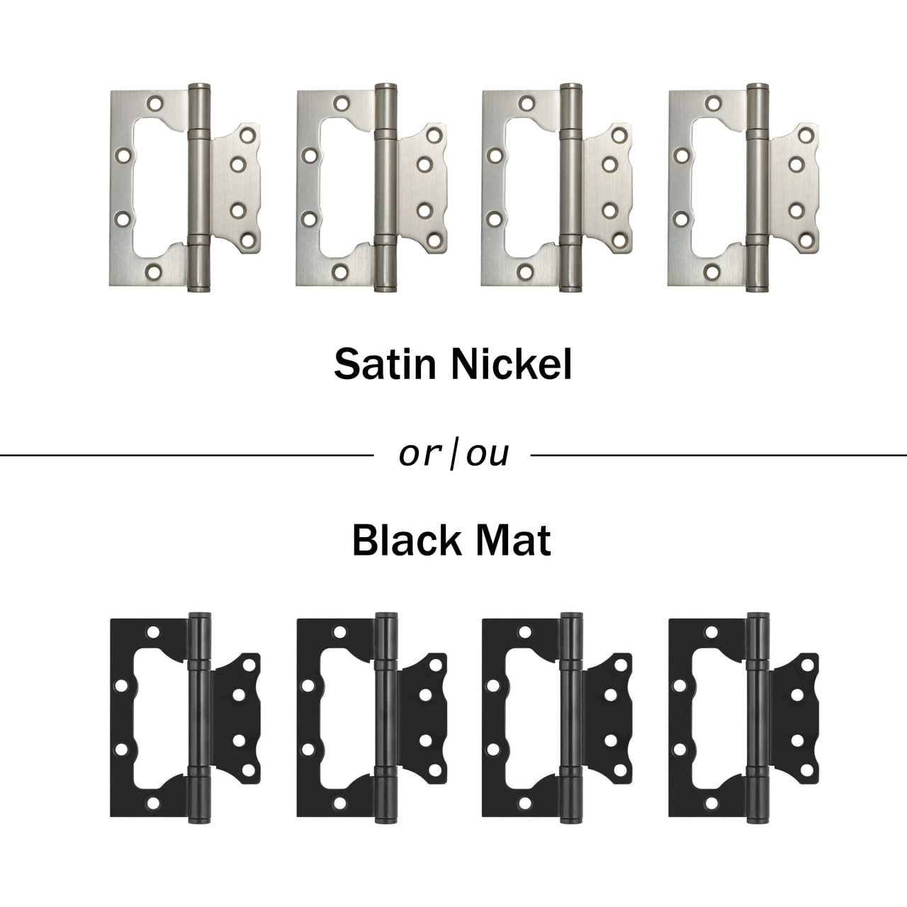 European Adjustable Door Frame XTS - 08 - Double for 2" x 3" wall