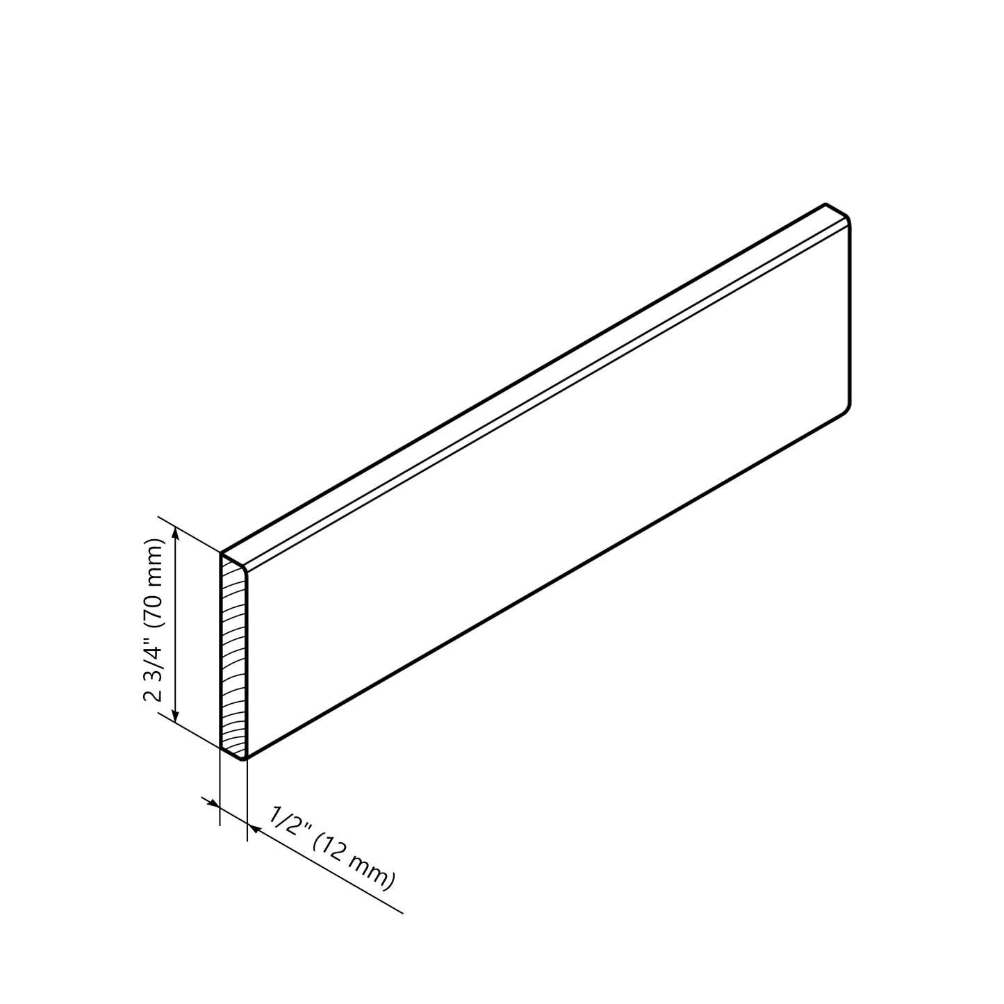 Molding-Baseboard XMB-05