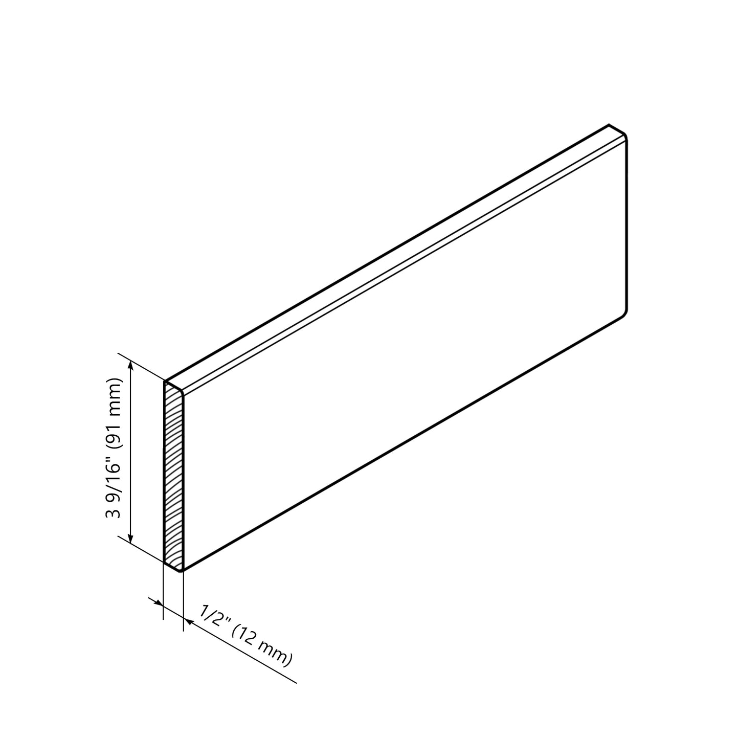 Molding-Baseboard XMB-05