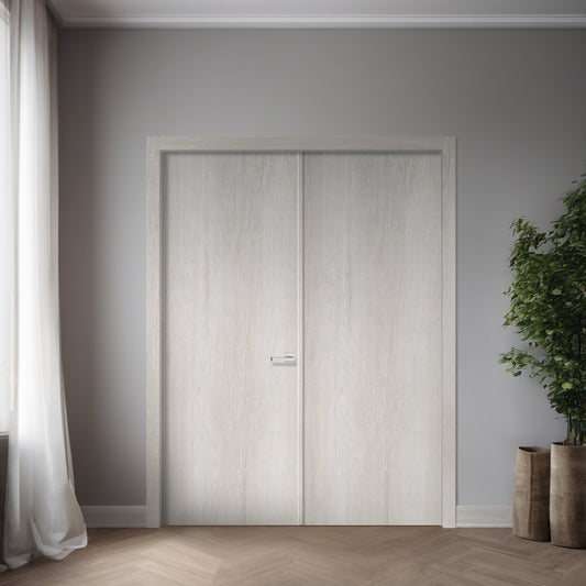 Porte battante double intérieure London SWLO-03D | Ensemble complet