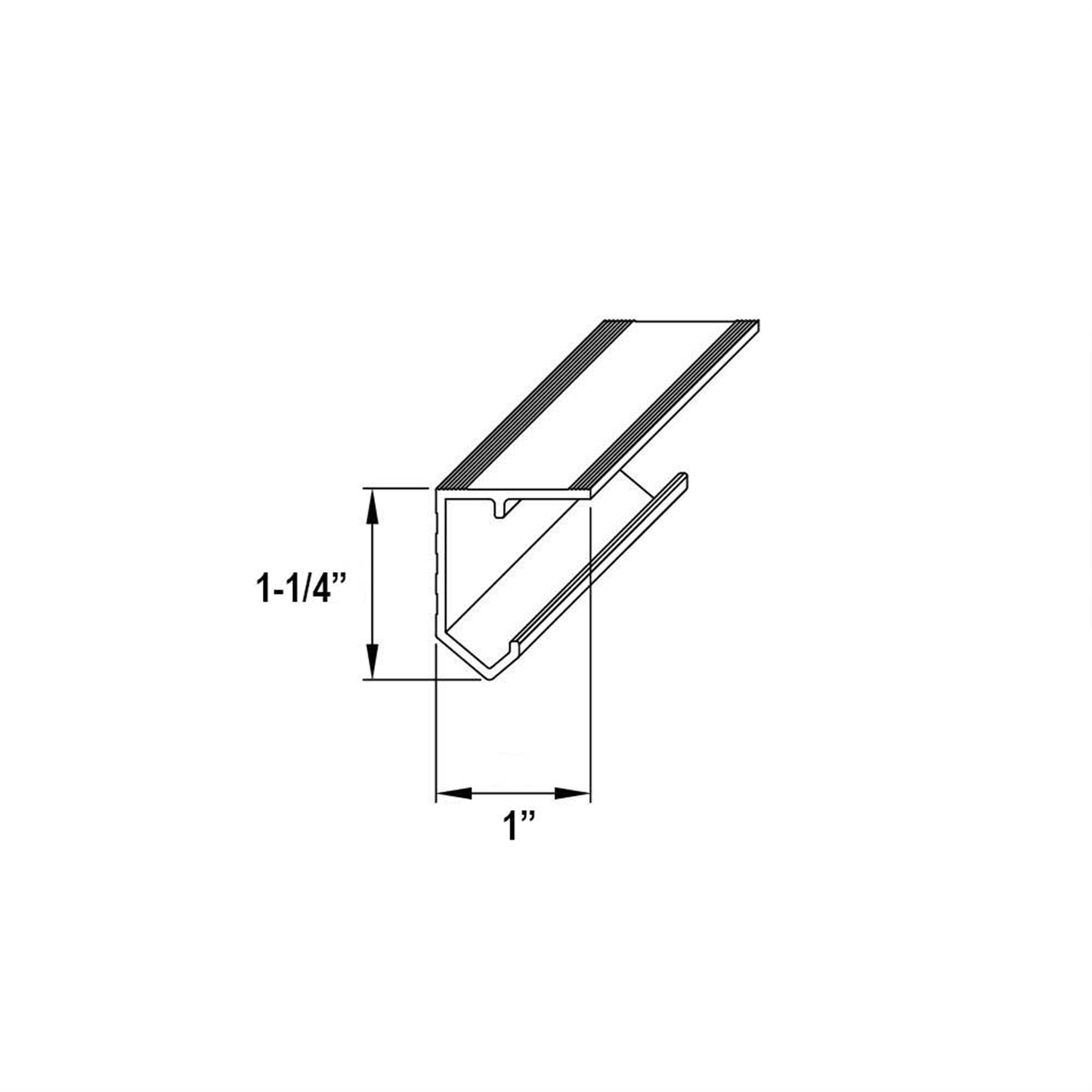Aluminum track (180 series)
