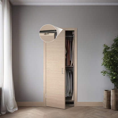 Porte battante intérieure London SWLO-05S | Ensemble complet configurable