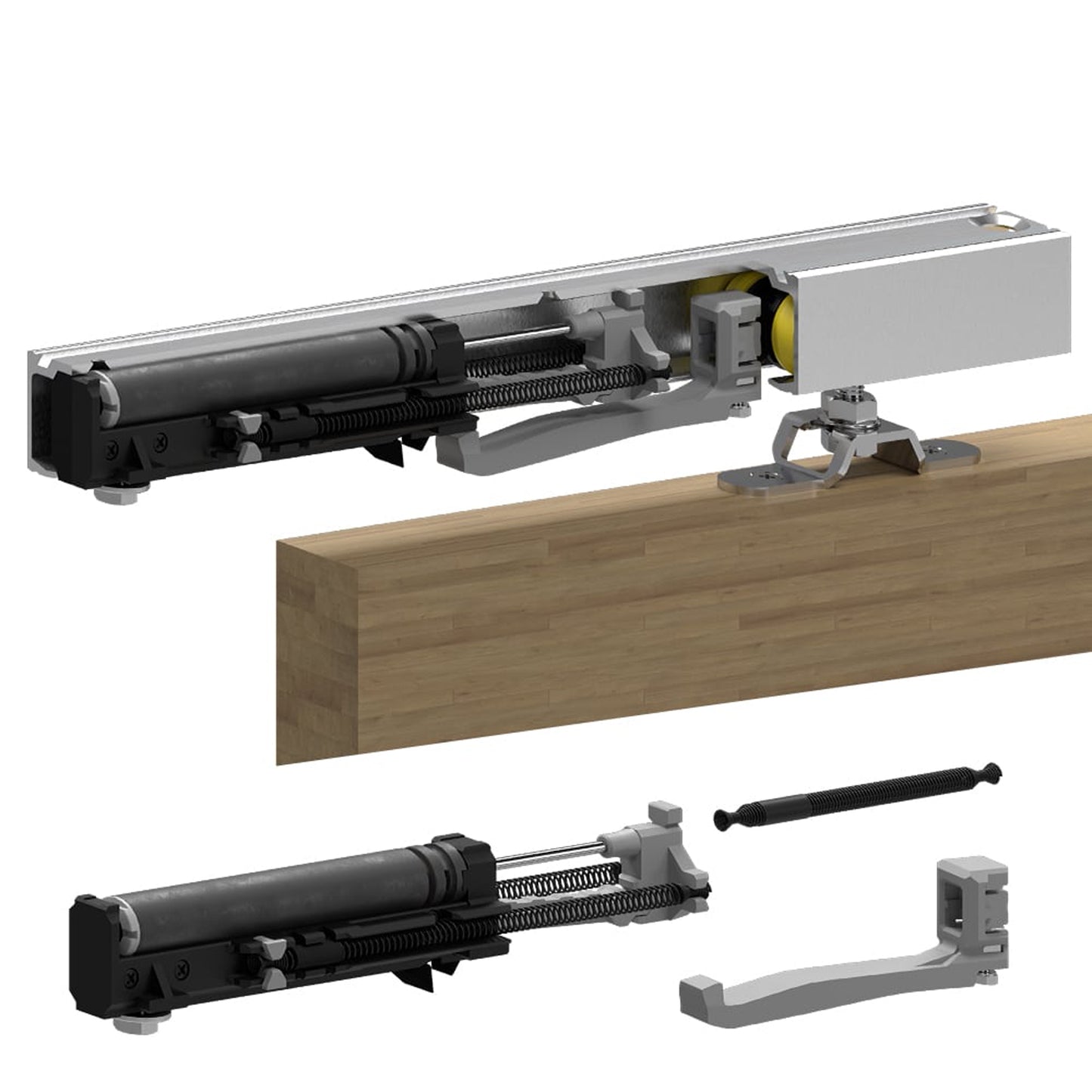 Soft closer for light doors for (170 series)