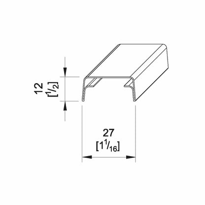 Bifold closet door hardware kit (Econom) for 1 door