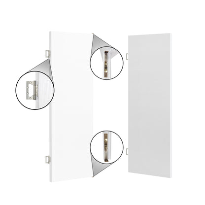 Porte battante double intérieure London SWLO-01D | Ensemble complet