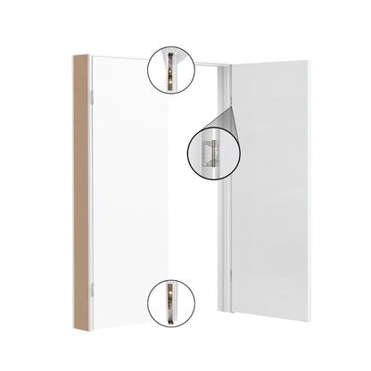 Porte battante double intérieure London SWLO-01D | Ensemble complet
