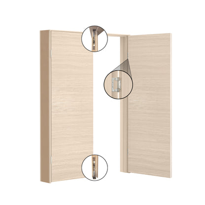 Porte battante double intérieure London SWLO-05D | Ensemble complet