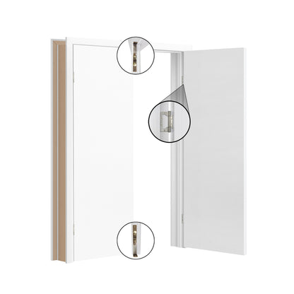 Porte battante double intérieure London SWLO-01D | Ensemble complet