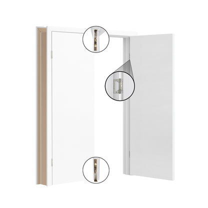 Porte battante double intérieure London SWLO-01D | Ensemble complet