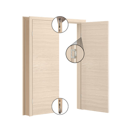 Porte battante double intérieure London SWLO-05D | Ensemble complet