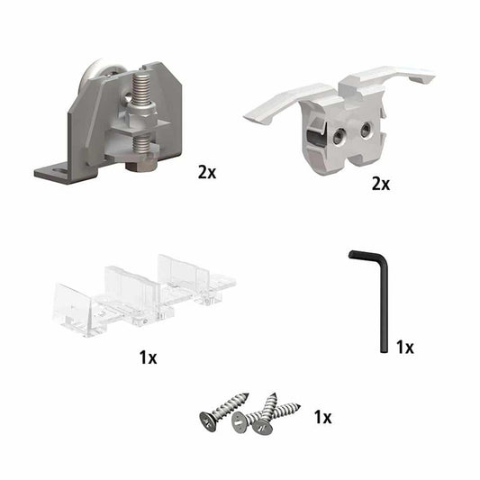 Sliding door rollers kit (180 series)