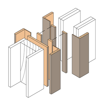 Pocket Door Frame XPF-01 Simple