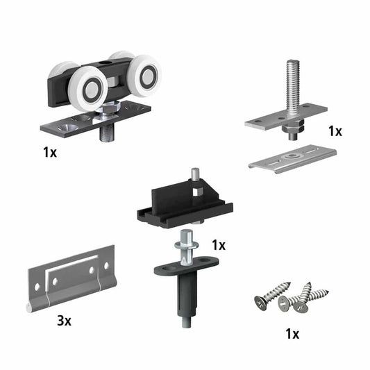 Sliding door rollers kit (170S series)