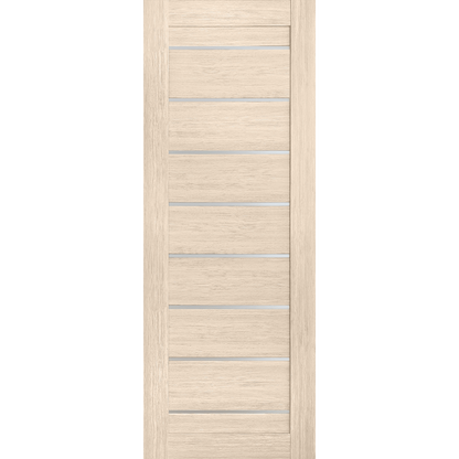 Miami XGM-05 beige interior door slab, front view