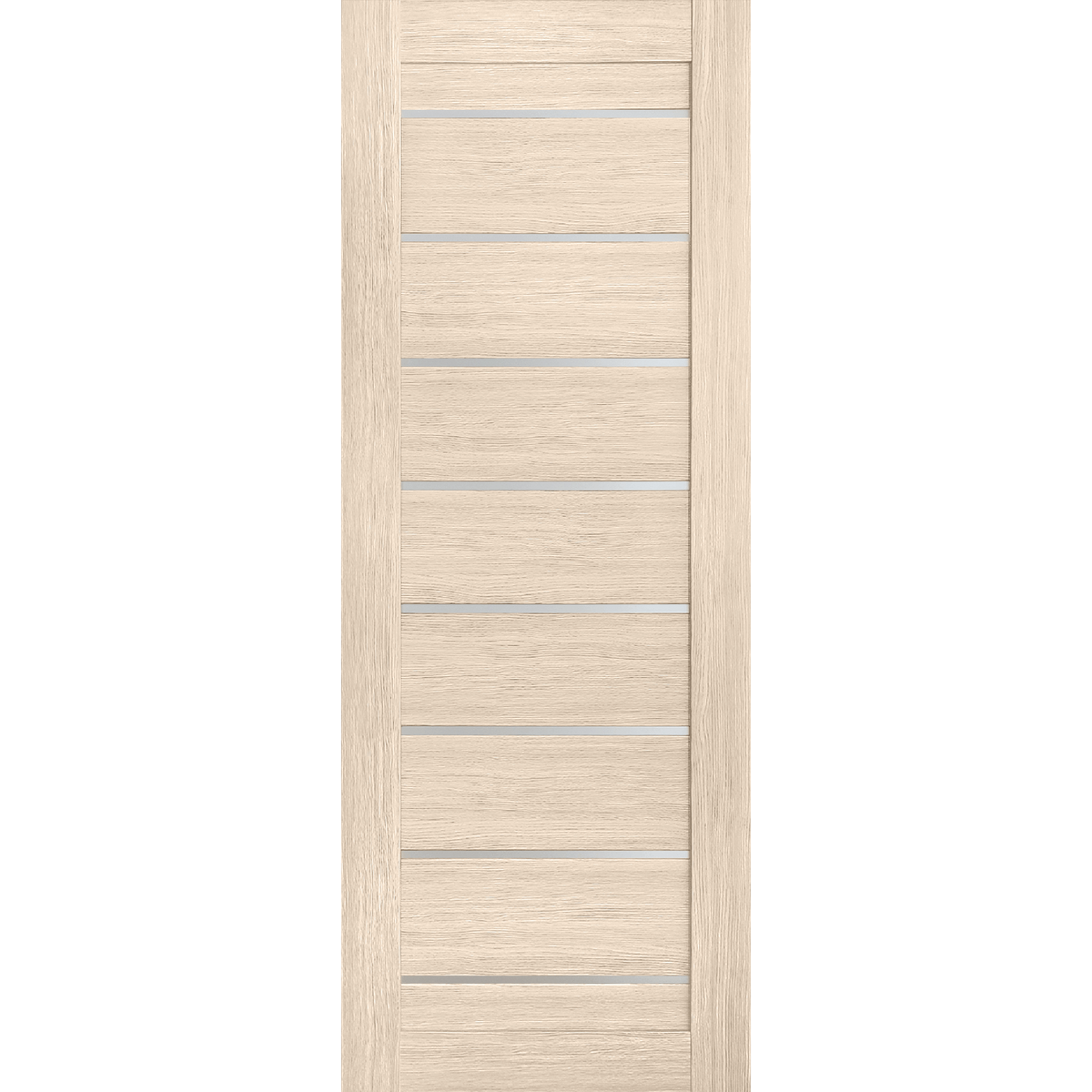 Interior Bypass Door Slab Miami Beige, isolated front view
