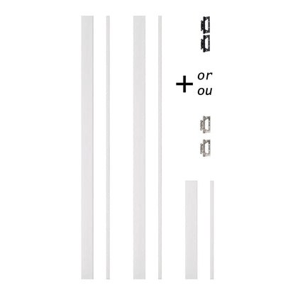 Cadre de porte standard XRS-01 - Simple pour mur de 2" x 3"