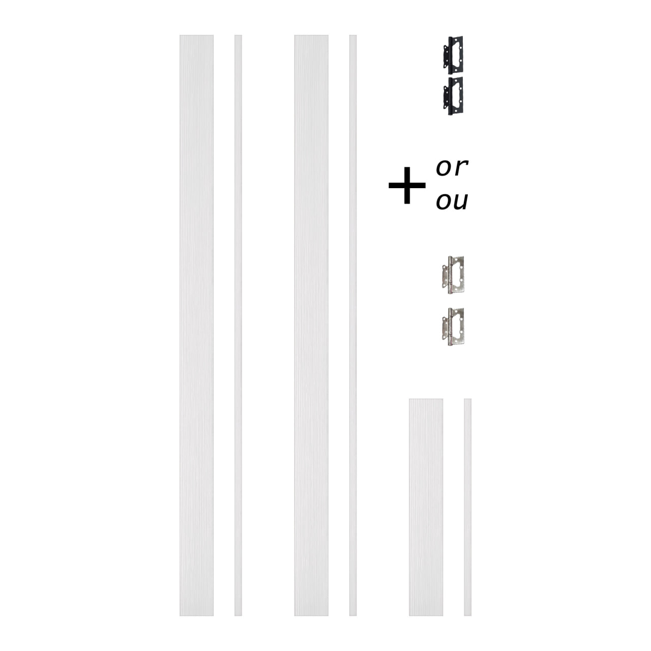 Cadre de porte standard XRM - 01 - Simple pour mur de 2" x 4"