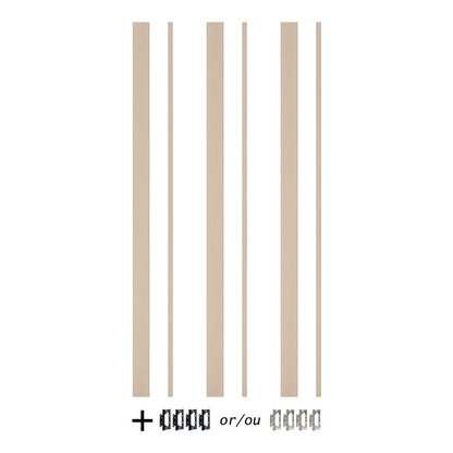Cadre de porte standard XRS - 05 - Double pour mur de 2" x 3"