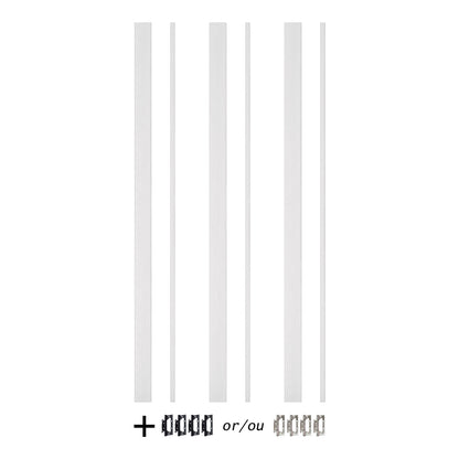 Cadre de porte standard XRM - 01 - Double pour mur de 2" x 4"