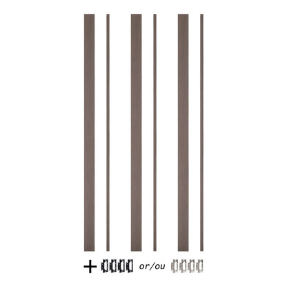 Cadre de porte standard XRS - 08 - Double pour mur de 2" x 3"